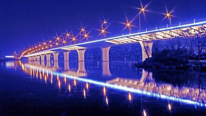 城市景觀亮化工程的大橋、立交橋景觀照明介紹