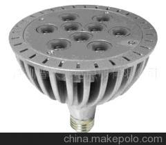 【PAR38 9x1W LED燈(圖)】價格,廠家,圖片,燈杯,深圳普大光電照明(產(chǎn)品.-